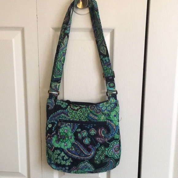 Vera Bradley Rhyme & Blue Hipster Crossbody Bag - Picture 2 of 8
